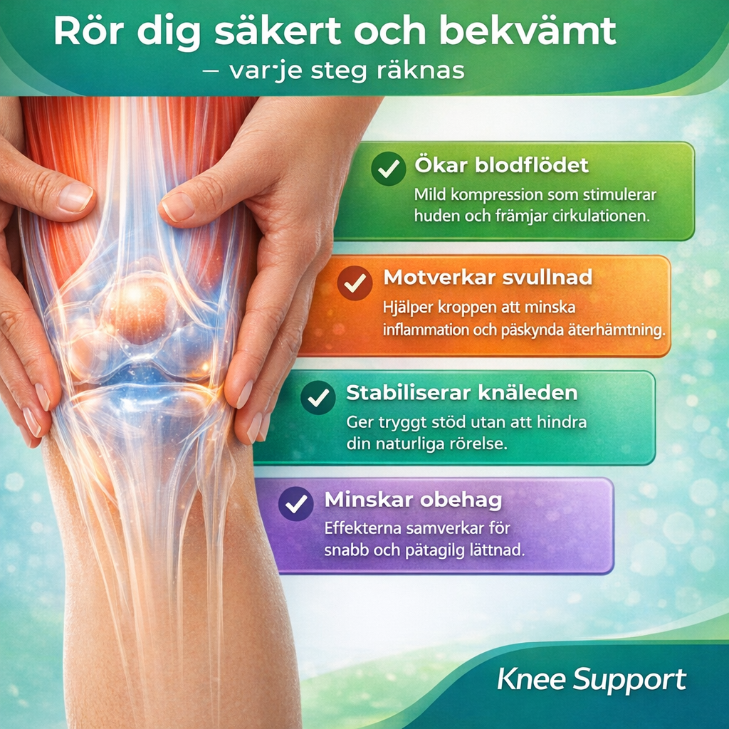 KneeSupport™ – Stödtejp för knä