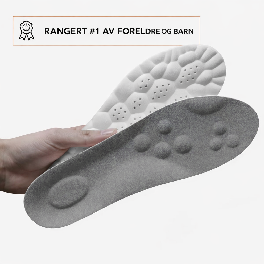 AlignedFeet™ såler mot smerter