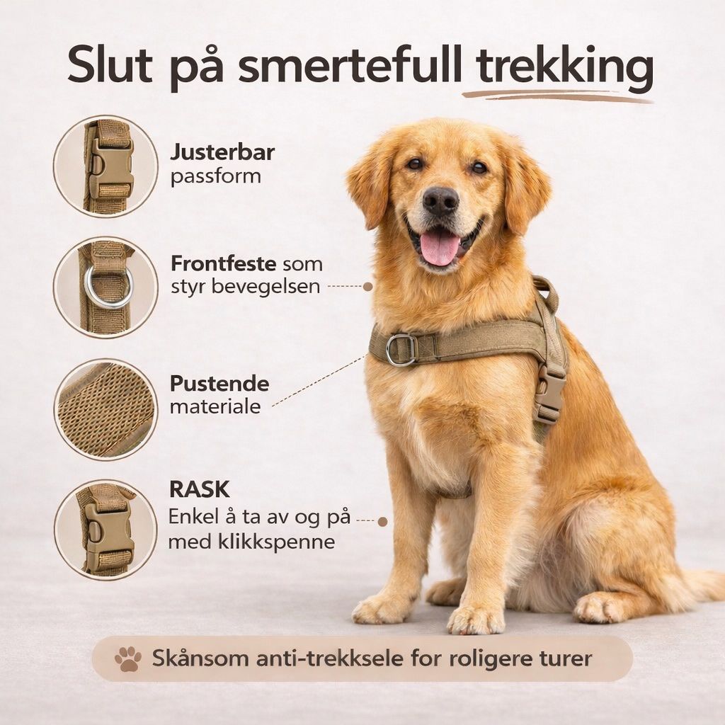 AntiDrag Hundesele