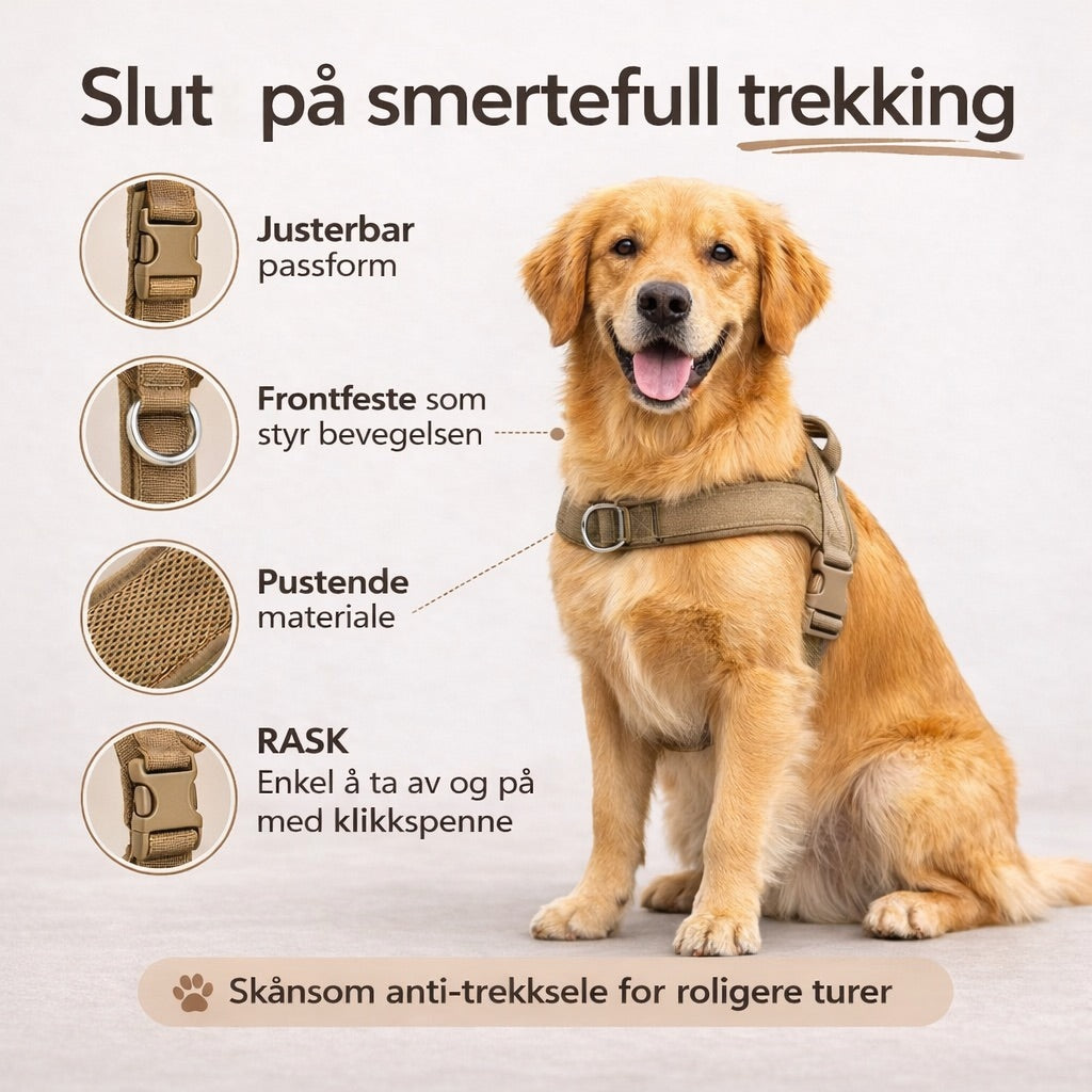 AntiDrag Hundesele